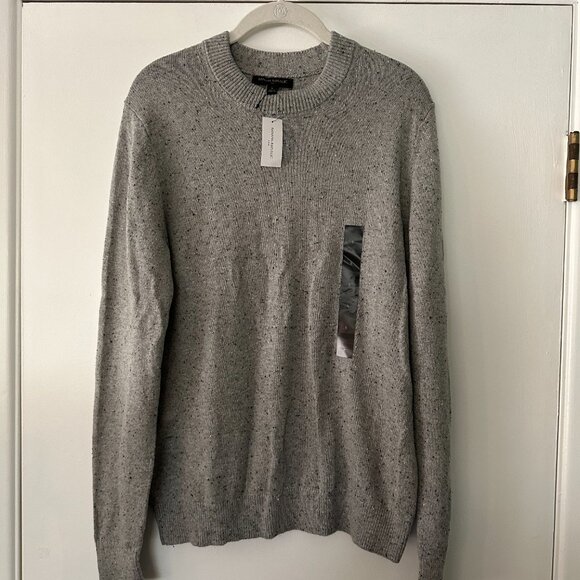 Light Grey Crew neck sweater, Mens Small - Picture 2 of 5